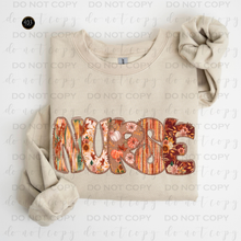 Load image into Gallery viewer, Fall Floral DTF Transfer