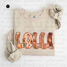 Load image into Gallery viewer, Fall Floral DTF Transfer