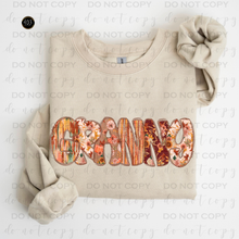 Load image into Gallery viewer, Fall Floral DTF Transfer