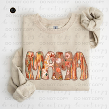 Load image into Gallery viewer, Fall Floral DTF Transfer