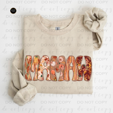 Load image into Gallery viewer, Fall Floral DTF Transfer