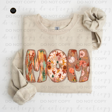 Load image into Gallery viewer, Fall Floral DTF Transfer