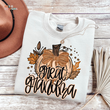 Load image into Gallery viewer, Fall Glitter Pumpkin Personalized DTF Transfer