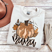 Load image into Gallery viewer, Fall Glitter Pumpkin Personalized DTF Transfer