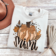 Load image into Gallery viewer, Fall Glitter Pumpkin Personalized DTF Transfer