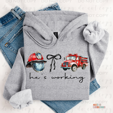 Load image into Gallery viewer, He's Working DTF Transfer