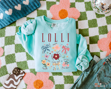 Load image into Gallery viewer, Floral Affirmations Name/Title Personalized DTF Transfer