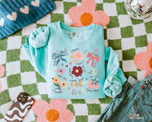 Load image into Gallery viewer, Floral Affirmations Name/Title Personalized DTF Transfer