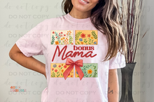 Load image into Gallery viewer, Floral Title/Name DTF Transfer
