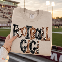 Load image into Gallery viewer, Football Personalized DTF Transfer