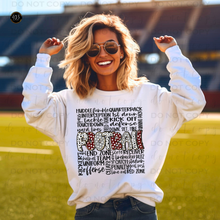 Load image into Gallery viewer, Football Doodle DTF Transfer