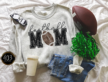 Load image into Gallery viewer, Football Mom Faux Sequin DTF Transfer