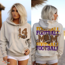 Load image into Gallery viewer, Football Mom Stars Personalized DTF Transfer
