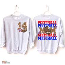 Load image into Gallery viewer, Football Mom Stars Personalized DTF Transfer