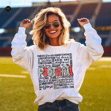 Load image into Gallery viewer, Football Doodle DTF Transfer