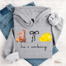 Load image into Gallery viewer, He's Working DTF Transfer