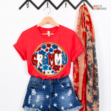 Load image into Gallery viewer, Fourth Floral Name/Title Personalized DTF Transfer