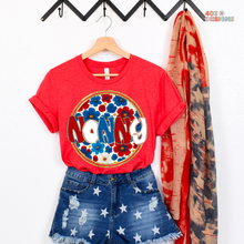 Load image into Gallery viewer, Fourth Floral Name/Title Personalized DTF Transfer