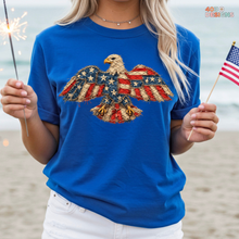 Load image into Gallery viewer, Frayed Eagle DTF Transfer
