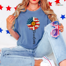 Load image into Gallery viewer, Freedom Sunflower DTF Transfer