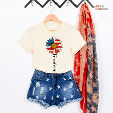 Load image into Gallery viewer, Freedom Sunflower DTF Transfer