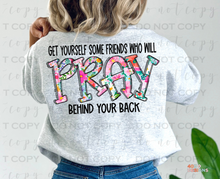 Load image into Gallery viewer, Friends Who Pray Behind Your Back Set DTF Transfer
