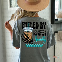 Load image into Gallery viewer, Fueled By Anxiety DTF Transfer