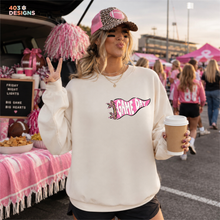 Load image into Gallery viewer, Game Day Pink Leopard Flag DTF Transfer