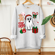 Load image into Gallery viewer, Ghostly Christmas Collage DTF Transfer