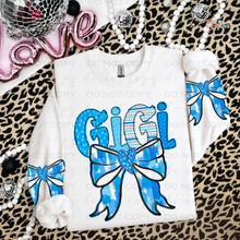 Load image into Gallery viewer, Valentine's Bow Personalized DTF Transfer