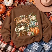 Load image into Gallery viewer, Give Thanks Grateful Heart DTF Transfer