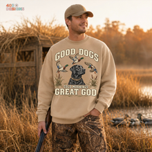 Load image into Gallery viewer, Good Dogs Cold Mornings Great God DTF Transfer