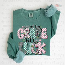 Load image into Gallery viewer, Grace Not Luck DTF Transfer