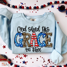 Load image into Gallery viewer, Grace On Thee DTF Transfer