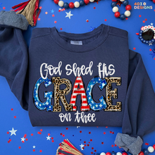 Load image into Gallery viewer, Grace On Thee DTF Transfer