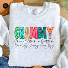 Load image into Gallery viewer, Clothed In Gratitude DTF Transfer