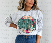 Load image into Gallery viewer, Floral Name/Title Personalized DTF Transfer