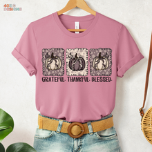 Load image into Gallery viewer, Grateful Thankful Blessed DTF Transfer