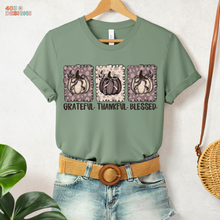 Load image into Gallery viewer, Grateful Thankful Blessed DTF Transfer