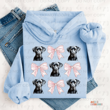 Load image into Gallery viewer, Coquette Dog Breed Sweatshirt