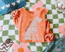 Load image into Gallery viewer, Floral Dog Mom DTF Transfer