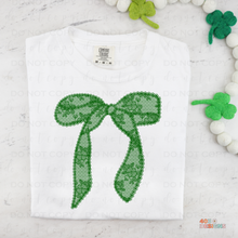 Load image into Gallery viewer, Lace Bow DTF Transfer