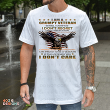 Load image into Gallery viewer, Grumpy Veteran DTF Transfer
