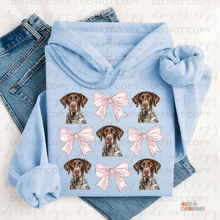 Load image into Gallery viewer, Coquette Dog Breed Sweatshirt