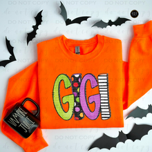 Load image into Gallery viewer, Halloween Name DTF Transfer