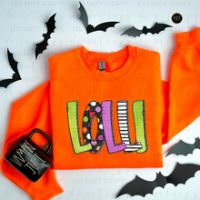 Load image into Gallery viewer, Halloween Name DTF Transfer