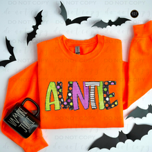 Load image into Gallery viewer, Halloween Name DTF Transfer