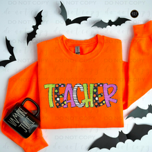 Load image into Gallery viewer, Halloween Name DTF Transfer