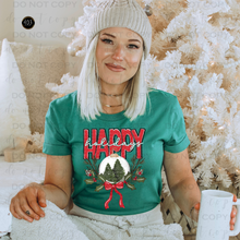 Load image into Gallery viewer, Happy Holidays DTF Transfer