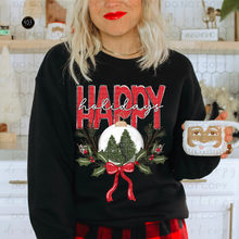 Load image into Gallery viewer, Happy Holidays DTF Transfer